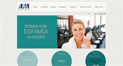 Desktop Screenshot of aguaemovimento.com.br
